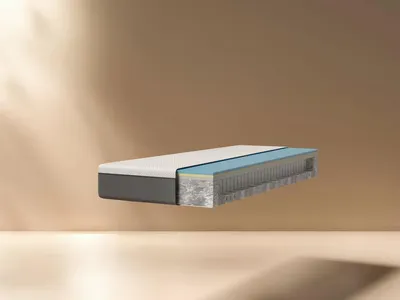 Image de Matelas hybride Emma TASCHENFEDERKERN ORIGINAL 25, dimensions 90/200 cm, hauteur approximative : 25 cm