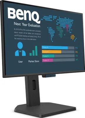 BenQ BL2490TC, 60,5 cm (23.8"), 1920 x 1080 Pixel, Full HD, LCD, 5 ms, Schwarz