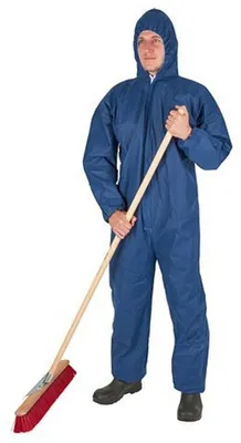 Obrázok produktu pre Kerbl Einwegoverall (Farbe Blau, Größe XXL, zum Schutz vor Staub) 3434