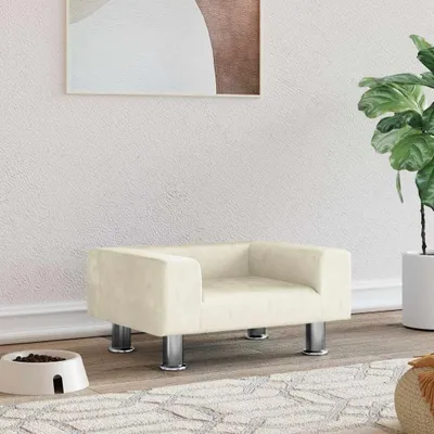 Image de Lit pour chien en velours de luxe