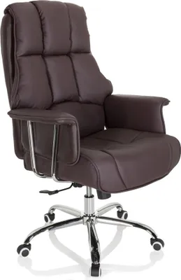 Obrázek produktu pro hjh OFFICE Profesionální manažerská židle COMMANDER Ergonomická kancelářská židle s područkami Otočná židle ze syntetické kůže pro kancelář, domácnost