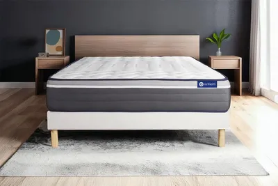 Produktbild von Actimemo plus matratze 80x190cm + Bettgestell mit lattenrost , Härtegrad 5 , Memory-Schaum , Höhe : 26 cm