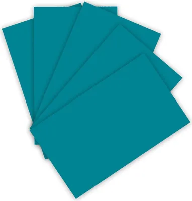 Produktbild von folia Tonpapier DIN A3 130 g/qm türkis 50 Blatt