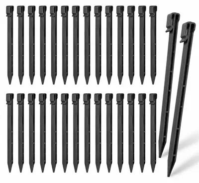 Imagen del producto de Omgoods - Juego de 30 anclajes de plástico para proyectos de jardinería
