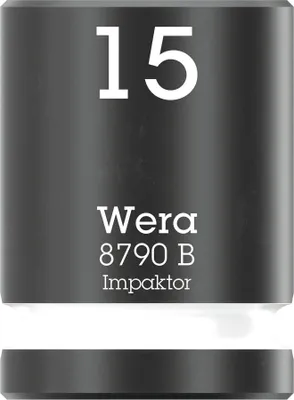 Produktbild von Wera 8790 B Impaktor Steckschlüsseleinsatz mit 3/8"-Antrieb,metrisch