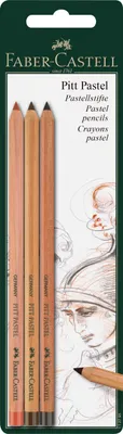 Productafbeelding van Faber-Castell 112797, bruin, 3 stuks