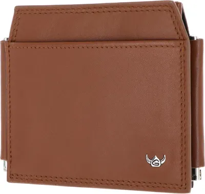 Produktbild von Golden Head Leder Geldklammer Kartenhalter Polo RFID Protect Clip-Scheintasche 1923 Cognac braun