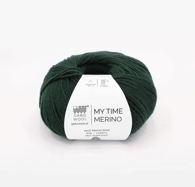Obrázek produktu pro Merino Wool My Time - Gabo Wool Green, Soft, 230m/50g pro Strickliebe