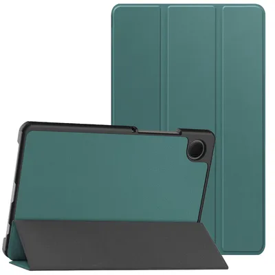 Produktbild von imoshion Trifold Klapphülle Samsung Galaxy Tab A11 / A9 8.7 Zoll - Dunkelgrün