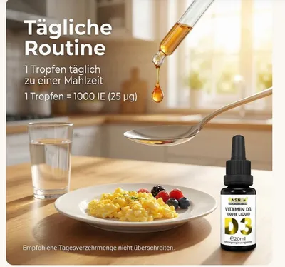 Produktbild von Tasnim - Vitamin D 3 Tropfen