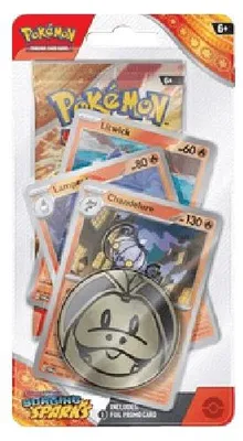 Produktbild von Pokemon Surging Sparks: Chandelure Premium Checklane Blister