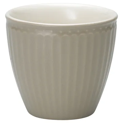 Produktbild von Greengate Alice Latte Cup warm grey 0,3 l