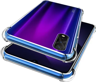 Produktbild von VIVO Y7S Hülle, LaimTop Crystal Transparent Weich TPU Bumper Stoßfest Fallschutz Schutzhülle für VIVO Y7S