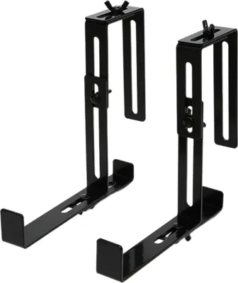 Produktbild von Set mit 2 verstellbaren Pflanzkästenhalterungen für Fensterkästen, für den Außenbereich, Gartenzaunhaken