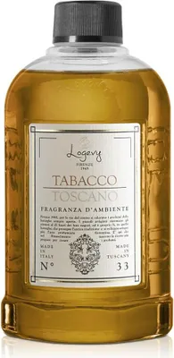 Zdjęcie produktu dla Logevy - 500 ml wkład do dyfuzorów Tabacco Toscano - otulające nuty tytoniu i bobu tonka
