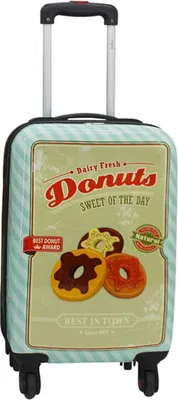 Produktbild von F23 Voyage Donut Kabinentrolley Reise Koffer 55 cm 4 Rollen 42 l