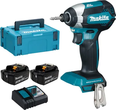 Zdjęcie produktu dla Makita DTD153RFJ, Sterownik udarowy, Uchwyt pistoletowy, 1/4", Zielony, Bezszczotkowy, 3400 RPM