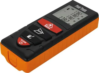 Zdjęcie produktu dla Miernik laserowy, dalmierz, miernik odległości, cyfrowy, zasięg 0.2 - 40 m