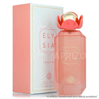 A perfume bottle and its box are displayed against a white background.