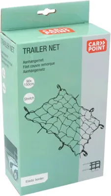 Zdjęcie produktu dla Siatka do przyczepy Carpoint, elastyczna, 90 x 150 cm