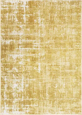 Immagine prodotto di Tappeto giallo effetto patina vintage 120x170