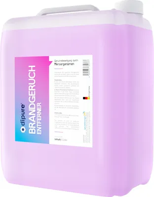 Produktbild von dipure® Brandgeruch-Entferner - Das Mittel gegen Brandgeruch 5 Liter Kanister