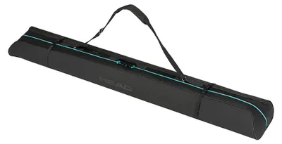 Imagen del producto de Funda para esquíes, doble, 195 cm, color negro. 195 cm, negro, 195 cm