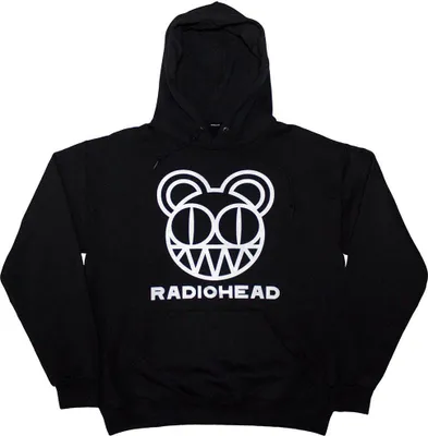 Obrázek produktu pro Radiohead - Mikina s kapucí pro muže/dámy uni RO13467 (M) (Black)