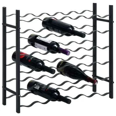 Imagen del producto de Estantería para vinos "The Living Store", para 36 botellas, color , fabricada en hierro