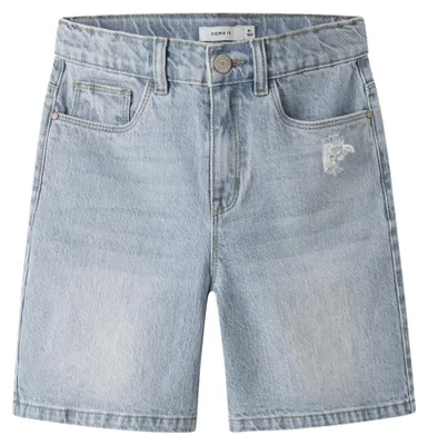 Immagine prodotto di NAME IT - Pantaloncini jeans a vita alta, modello "mom fit"