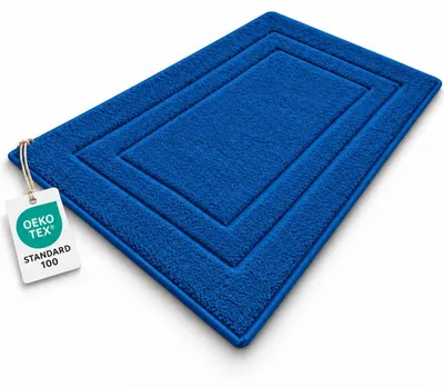 Produktbild von Badvorleger Frottier 700 g/m²  50 x 80 cm Royalblau