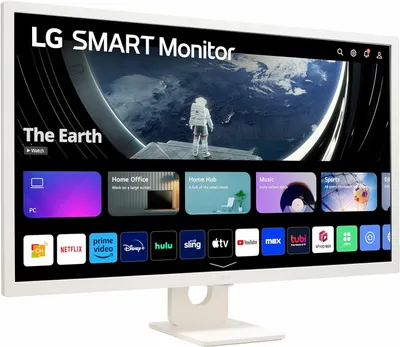 Produktbild von LG 32SR50F-W, 80 cm (31.5"), 1920 x 1080 Pixel, Full HD, LED, 8 ms, Weiß