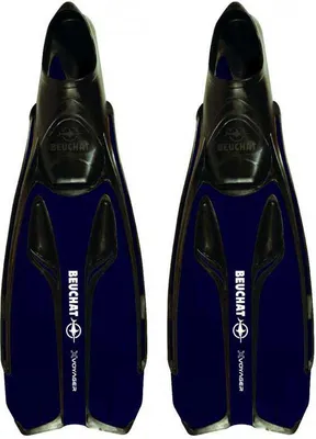 Image de Beuchat X-voyager Palmes de plongée Bleu,Noir EU 36-37 Bleu,Noir EU 36-37