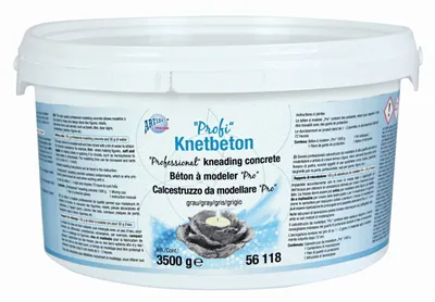 Produktbild von 7,14 € / 1 kg Profi-Knetbeton grau, 3500g