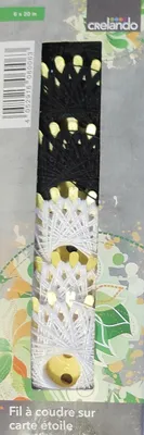 Produktbild von Crelando Nähgarn Polyester 6 Stück Weiß