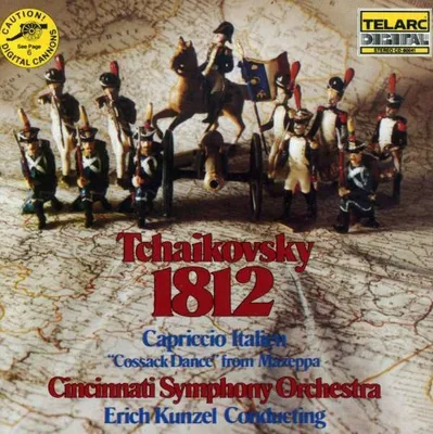 Produktbild von Peter Iljitsch Tschaikowsky (1840-1893): 1812 Ouvertüre op.49 - Telarc 0089408004124 - (CD / Titel: H-Z)