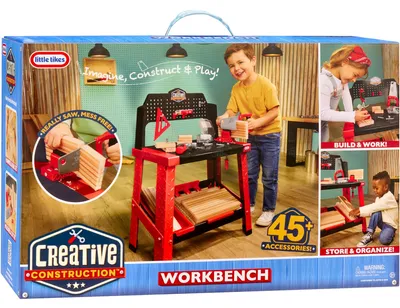 Immagine prodotto di Banco da lavoro creativo Little Tikes per le costruzioni