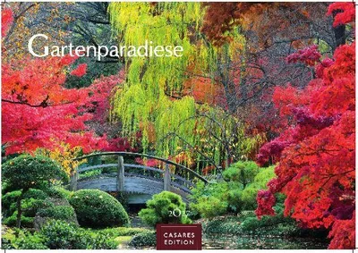 Produktbild von Gartenparadiese Kalender 2027- Der Kalender für alle, die Gärten lieben - Wandkalender | Gartenkalender | Fotokalender Naturkalender 50x35cm