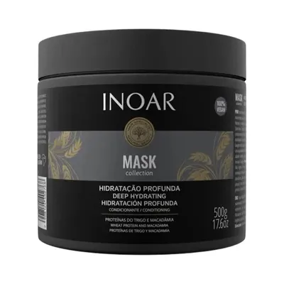 Obrázok produktu pre INOAR Brazílska maska na vlasy s proteínmi a makadamiou 500 g