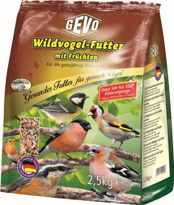 Produktbild von GEVO® Wildvogelfutter mit Früchten 2,5 kg
