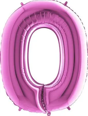 Obrázek produktu pro Nafukovací balónek písmeno O růžové 102 cm