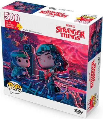 Immagine prodotto di Funko Stranger Things Pop! Ediie Guitar Puzzle 500 pezzi Multicolore Multicolore Taglia unica