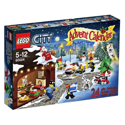 Produktbild von LEGO City 60024 Adventskalender