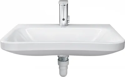 Zdjęcie produktu dla Duravit umywalka VITAL MED DURASTYLE bez przelewu, z otworem na baterię, 650 x 570 mm, 1 otwór na baterię, biała
