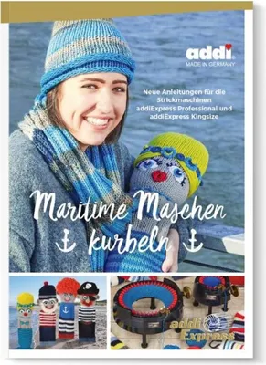 Produktbild von Addi- Buch "Maritime Maschen kurbeln" (874-0)