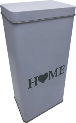 Produktbild von Geschenkdose Home weiß für Kaffee Tee  usw.