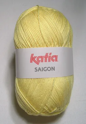 Produktbild von SAIGON von Katia - gelb (11) - 100 g / ca. 300 m Wolle