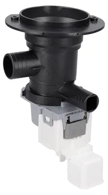 Produktbild von Ablaufpumpe mit Kopf Sieb Passend für Bauknecht 481073071153 Bluparts in Waschmaschine Toplader