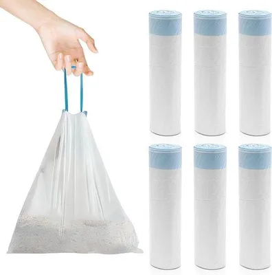 Zdjęcie produktu dla Samoczyszcząca kuweta dla kotów 45 x 50 cm, 6 rolek, woreczki wielokrotnego użytku