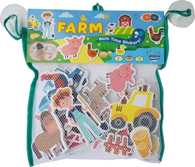 Image de Stickers de salle de bain - Ferme - 19 pièces